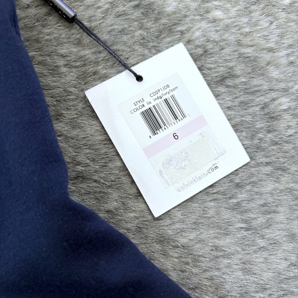 NWT Calvin Klein Color Block Sheath Dress - Picture 8 of 10